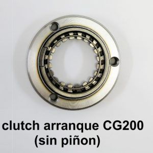 Clutch arranque CG200 sin piñon