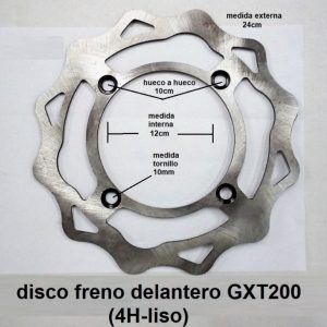 disco freno del GXT200 (4H-liso)