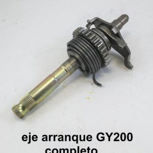 eje arranque GY200 completo