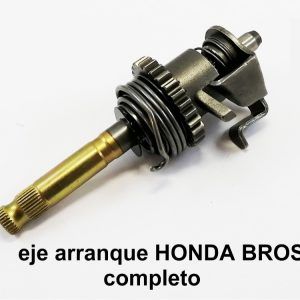 eje arranque HONDA BROS completo