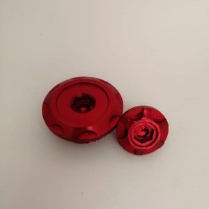 tapon de tiempo alum color allen rojo