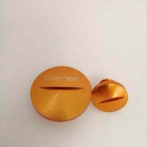 tapon de tiempo alum color plano dorado