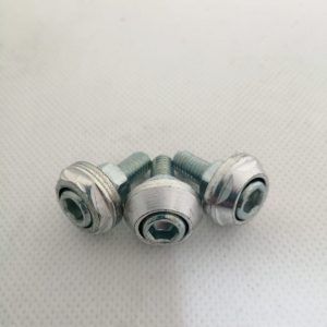 tornillo decorativo hongo plata (NA283)