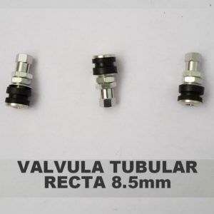 valvula tub RECTA 8.5mm cromada  NA924