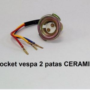 socket vespa 2 patas CERAMICA