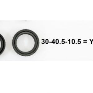 Set retenedor tubon YBR125 30-40.5-10.5