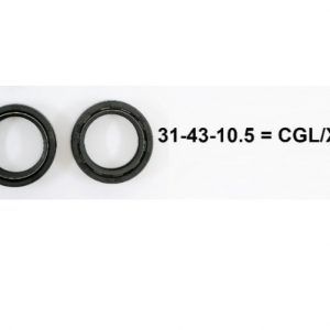 Set retenedor tubon WY125/CGL125/XR150 31-43-10.5