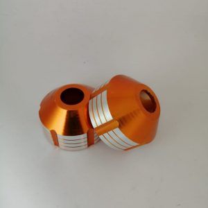 puntas de alum para eje #2 dorado