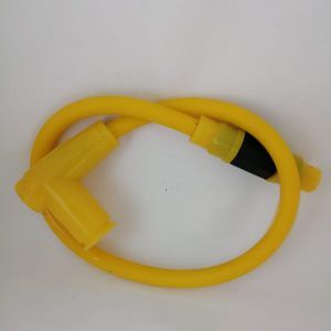 chupon bujia con cable amarillo