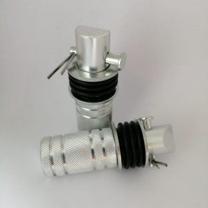 descansapie mini cilindro OBR NA1902 plata
