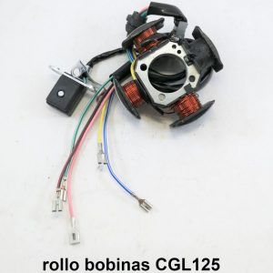 rollo bobinas CGL125 3b+1 / 3H (CG125-4)
