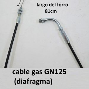 cable gas GN125 (diafragma)
