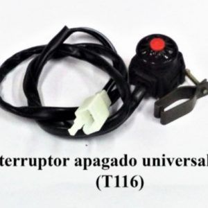 interruptor apagado universal/pulso (T116)