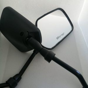Espejos 10mm Cuadrados/Negro 49M (WY125-WY023)