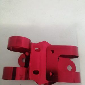 Soporte foco aluminio rojo (NA610)