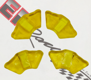 Hule porta piñon AX100 amarillo