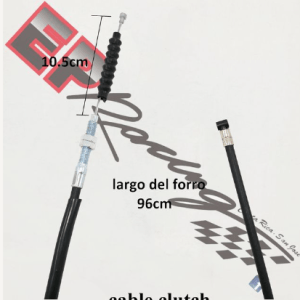 Cable clutch CGL125/ZJ125/XLR150 lar96 forro 10.5