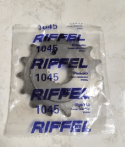 Piñon delantero 15T P.428 XT225/DTK/XTZ/YBR/GIXXER Riffel