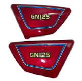 Tapas laterales GN125 Rojo