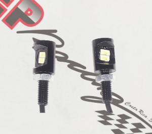 Direccional 2 led mini luz blanca NA1762