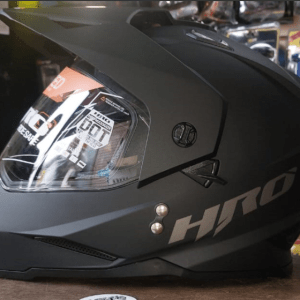 Casco HRO-MX330 Solido Negro mate XL