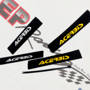 Protector suspension tela Acerbis Blanco