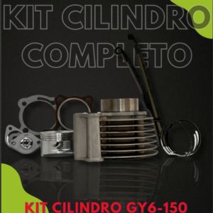 Kit cilindro scooter completo GY6-150 ( P57-R15)