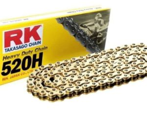Cadena RK GB520H-120L Reforzada Dorada