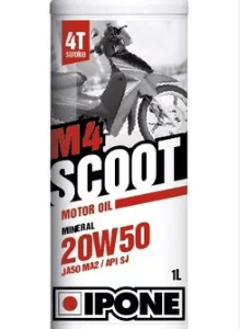Aceite Ipone 20W50 Mineral M4 Scooter