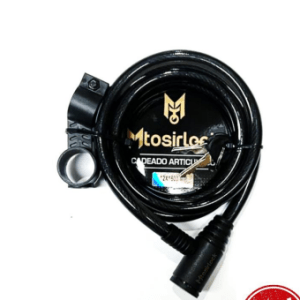 Candado para casco Negro