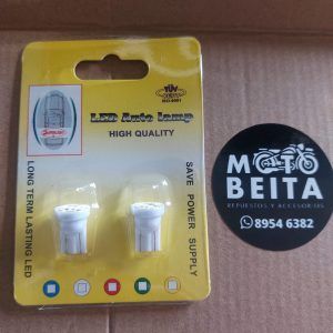 Bombillo led multifuncional blanco 8Led