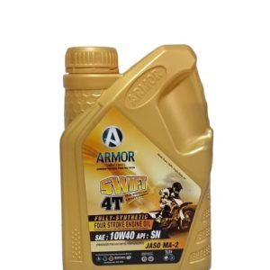 Aceite Armor 4T 10W40 Full Sintetico Jaso MA-2API