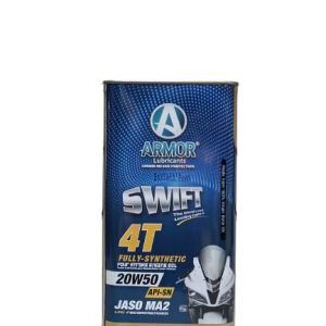 Aceite Armor 4T 20W50 Full Sintetico 1.2L Jaso MA-2API