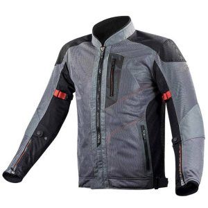 Jacket LS2 Alba Verano Caballero Gris Oscuro Negro talla M