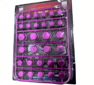 Tapa tornillos morado