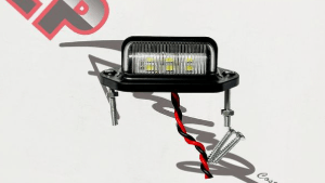 Luz led placa universal 6led
