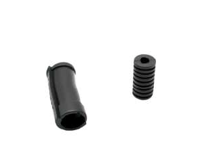 Hule set patillas universal Negro