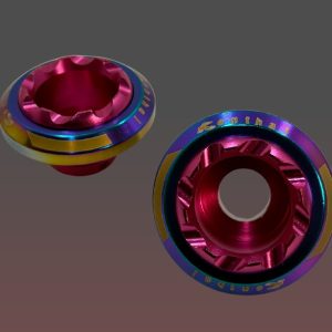 Copa eje Racing tornasol/Rosado16mm