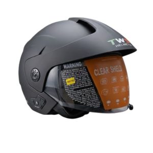 Casco TWS abierto WLT-215 Negro Mate Talla L